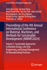 Buchcover Proceedings of the 4th Annual International Conference on Material, Machines, and Methods for Sustainable Development (M