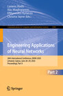 Buchcover Engineering Applications of Neural Networks