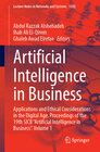 Buchcover Artificial Intelligence in Business