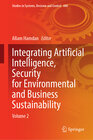 Buchcover Integrating Artificial Intelligence, Security for Environmental and Business Sustainability