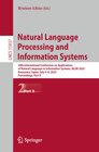 Buchcover Natural Language Processing and Information Systems