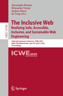 Buchcover The Inclusive Web: Realizing Safe, Accessible, Inclusive, and Sustainable Web Engineering