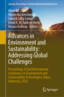 Buchcover Advances in Environment and Sustainability: Addressing Global Challenges