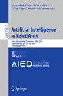 Buchcover Artificial Intelligence in Education