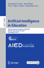 Buchcover Artificial Intelligence in Education