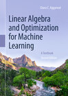 Buchcover Linear Algebra and Optimization for Machine Learning