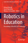 Buchcover Robotics in Education