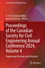 Buchcover Proceedings of the Canadian Society for Civil Engineering Annual Conference 2024, Volume 4