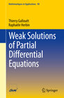 Buchcover Weak Solutions of Partial Differential Equations