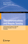 Buchcover Telecommunications and Remote Sensing
