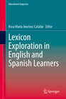Buchcover Lexicon Exploration in English and Spanish Learners