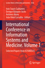 Buchcover International Conference in Information Systems and Medicine. Volume 1