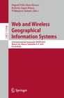 Buchcover Web and Wireless Geographical Information Systems
