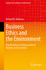 Buchcover Business Ethics and the Environment