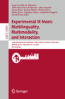 Buchcover Experimental IR Meets Multilinguality, Multimodality, and Interaction