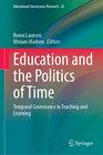 Buchcover Education and the Politics of Time