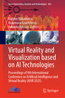 Buchcover Virtual Reality and Visualization based on AI Technologies