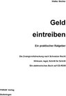 Buchcover Geld eintreiben: Ein praktischer Ratgeber