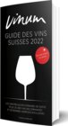 Buchcover VINUM Guide des Vins Suisses 2022