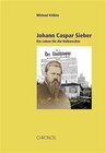 Buchcover Johann Caspar Sieber