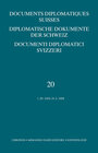Buchcover Diplomatische Dokumente der Schweiz 1945-1961 /Documents diplomatics... / Diplomatische Dokumente der Schweiz 1945-1961 