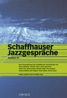 Buchcover Schaffhauser Jazzgespräche