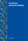 Buchcover Historische Ontologie