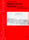 Buchcover Skizzen von der Insel Java und derselben verschiedenen Bewohnern