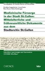 Buchcover Medizinische Fürsorge in der Stadt St.Gallen