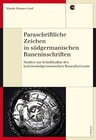 Buchcover Paraschriftliche Zeichen in südgermanischen Runeninschriften