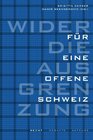 Buchcover Wider die Ausgrenzung – für eine offene Schweiz