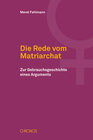 Buchcover Die Rede vom Matriarchat