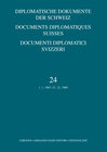 Buchcover Diplomatische Dokumente der Schweiz – Documents Diplomatiques Suisses – Documenti Diplomatici Svizzeri