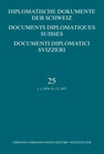 Buchcover Diplomatische Dokumente der Schweiz