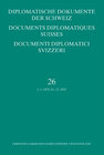 Buchcover Diplomatische Dokumente der Schweiz, Bd. 26 (1973–1975) Documents diplomatiques suisses, vol. 26 (1973–1975) Documenti d