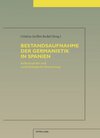 Buchcover Bestandsaufnahme der Germanistik in Spanien