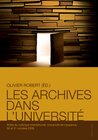 Buchcover Les archives dans l’université