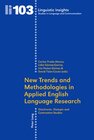 Buchcover New Trends and Methodologies in Applied English Language Research