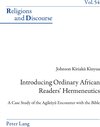 Buchcover Introducing Ordinary African Readers’ Hermeneutics
