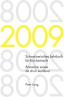 Buchcover Schweizerisches Jahrbuch für Kirchenrecht. Band 14 (2009)- Annuaire suisse de droit ecclésial. Volume 14 (2009)