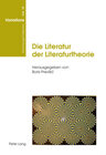 Buchcover Die Literatur der Literaturtheorie