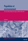 Buchcover Population et environnement