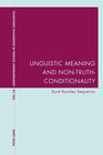 Buchcover Linguistic Meaning and Non-Truth-Conditionality
