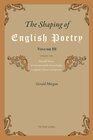 Buchcover The Shaping of English Poetry- Volume III