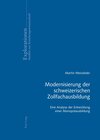 Buchcover Modernisierung der schweizerischen Zollfachausbildung