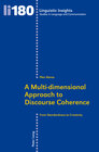 Buchcover A Multi-dimensional Approach to Discourse Coherence