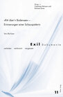 Buchcover «Ritt über’n Bodensee» – Erinnerungen einer Schauspielerin