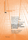 Buchcover Langues et cultures dans l'internationalisation de l'enseignement supérieur au XXIe siècle