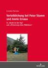 Buchcover Verleiblichung bei Peter Stamm und Annie Ernaux