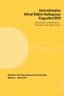 Buchcover Internationales Alfred-Döblin-Kolloquium Klagenfurt 2019
